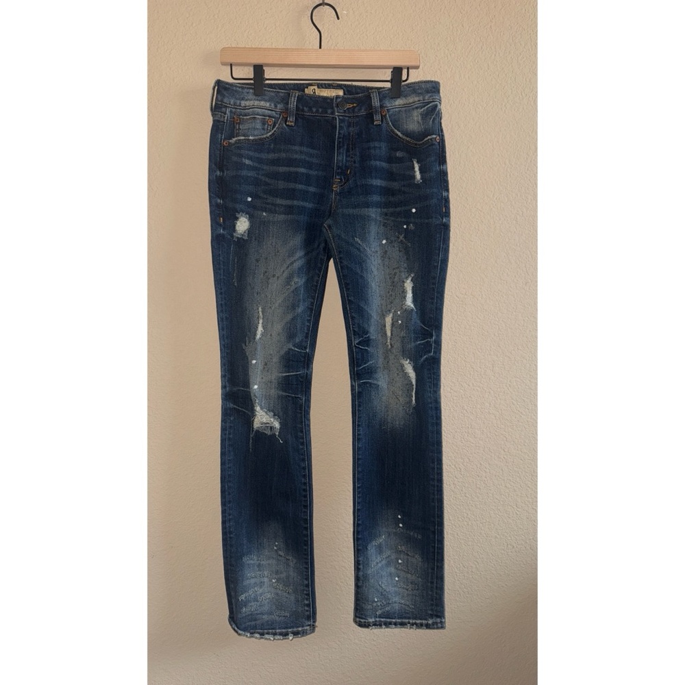 Rock Revival Remix‎ Mid-Rise Straight Leg Jeans Size 29